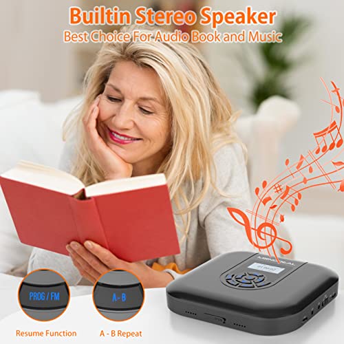 Monodeal MD-602 Cd Player Portable, Monodeal Bluetooth Cd Player thumb #3