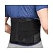 Pas podtrzymujący lędźwiowe plecy dla mężczyzn i kobiet - Oddychający pas dolnego odcinka pleców z poduszką lędźwiową - Natychmiastowa ulga w bólu pleców, przepukliny dysku, rwie kulszowej, skoliozie