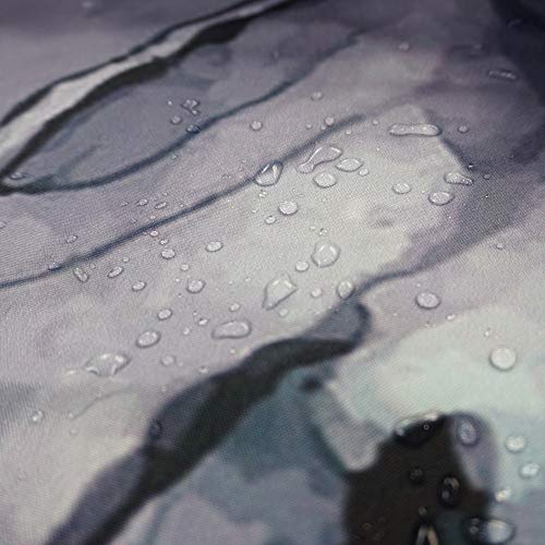 Yokii Abstract Stall Shower Curtain, 60-Inch Width Blush And Blue Ombre Ink Art Small Bathroom Shower Curtain Sets, Heavy Weighted Fabric Bath Curtains Bathroom Art Decor (60 X 72, Blush) #TOP2