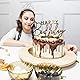 HCRXVV 22.Geburtstagskrone Schärpe Junggesellinnenabschied Set für 22 jahre Geburtstag Mädchen Deko,Kristall Kronen Haar-Zusätze Roségold Happy Birthday Geschenk für Girl kinder Frau Frauen