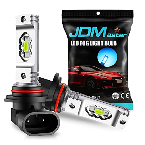 JDM ASTAR Super Bright High Power H10 9145 9140 9050 9155 LED Fog Light Bulbs, Ice Blue