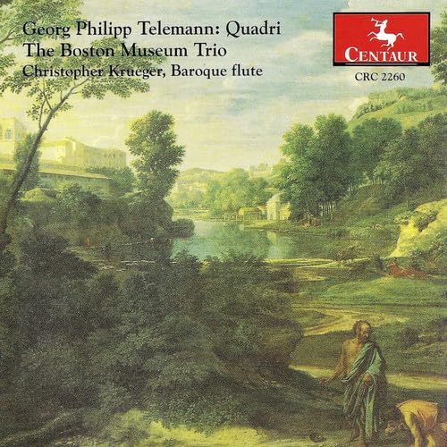 Paris Quartets [Audio CD] Boston Museum Trio; Krueger; Boston Museum Trio and Telemann Georg Philipp