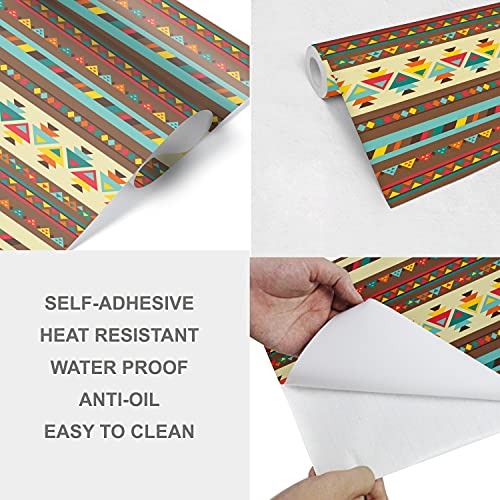 Image of Amazon Brand - Solimo PVC Self-Adhesive Wallpaper, Traditional Design, 41cm x 4.56m