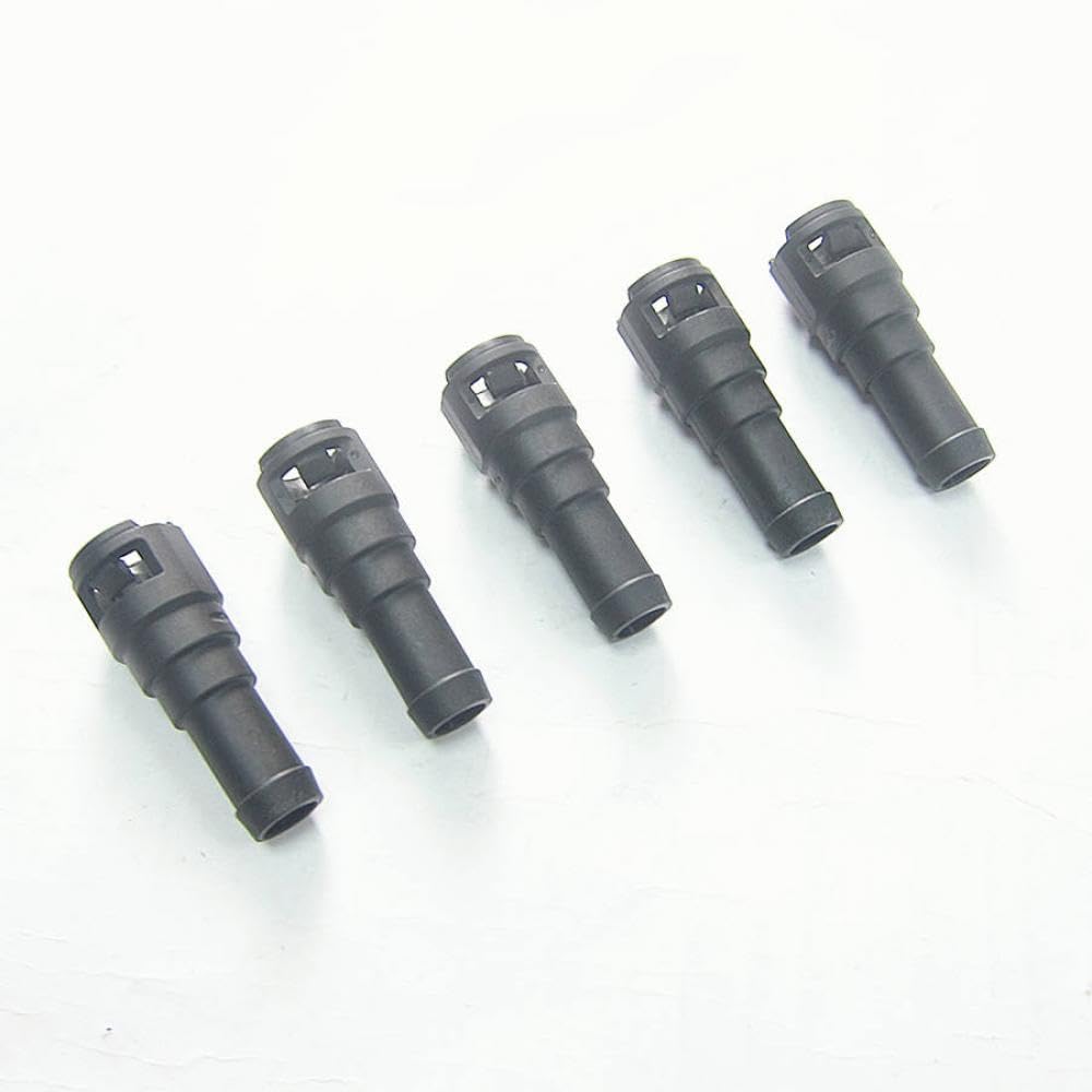 Htlspojbe 5 Pcs Straight Engine Cooling System Heater Water Hose Connector B455-61-240A Compatible With 323 Protege Bj Premacy And Similar Models Fits Haima 3(5 Pcs Straight)