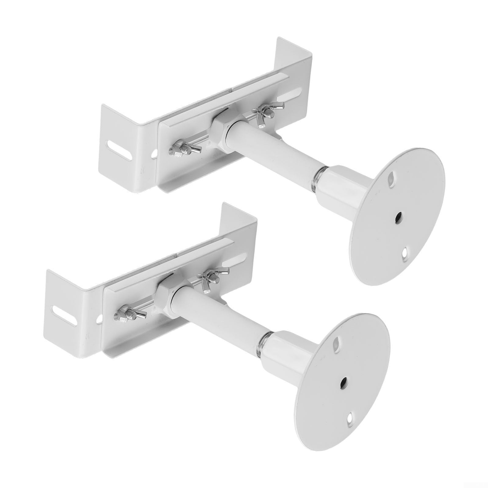 Soportes de suelo ajustables de aluminio para radiador, juego de 2 patas estables en forma de L de 11 a 36 cm, perfectas para radiadores de hierro fundido, fácil ajuste de tornillo