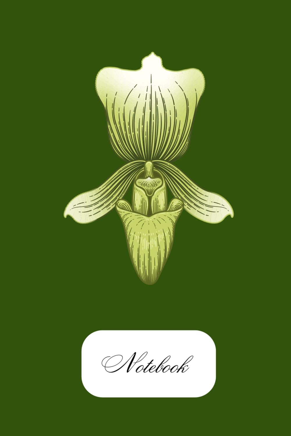 Notes: Journal, Diary, Mindfulness, Notepad, Notes, Simple Health Care, Mental Care, Orchid, Floral, Plain