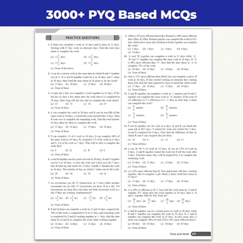 Image of PW Banking Game Changer Quantitative Aptitude Prepnotes & 3000+ PYQs By Sumit Sir For 2026-27 Exams | Chapterwise Theory with 15 Online CBT Tests | ... & Clerk, SBI PO & Clerk, RRB PO & Clerk Exams
