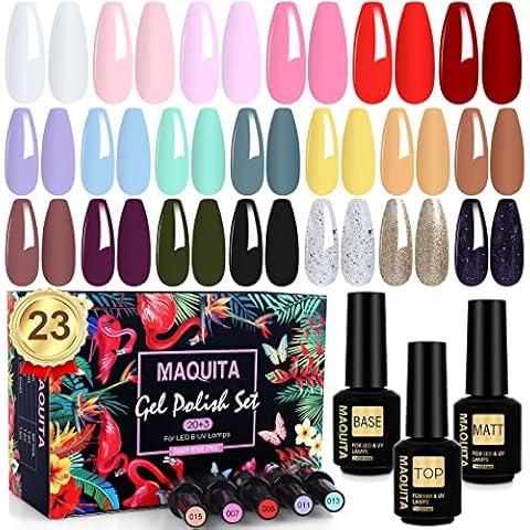 Juego de Esmalte de Uñas Semipermanente MAQUITA Cover