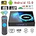 Produktbild Android 10.0 TV Box, 2020 Version 6K WiFi Box 4 GB RAM 32 GB ROM H616 Quad-Core 64-Bit-Unterstützung H.265 6K 3D WiFi Ethernet USB Art OTA Smart TV Box