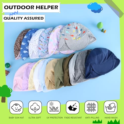 Duoyeree UPF 50+ Baby Sun Hat with Ear and Neck Protection - Toddler Beach Hat for Boys & Girls - Ideal for Summer Fun4