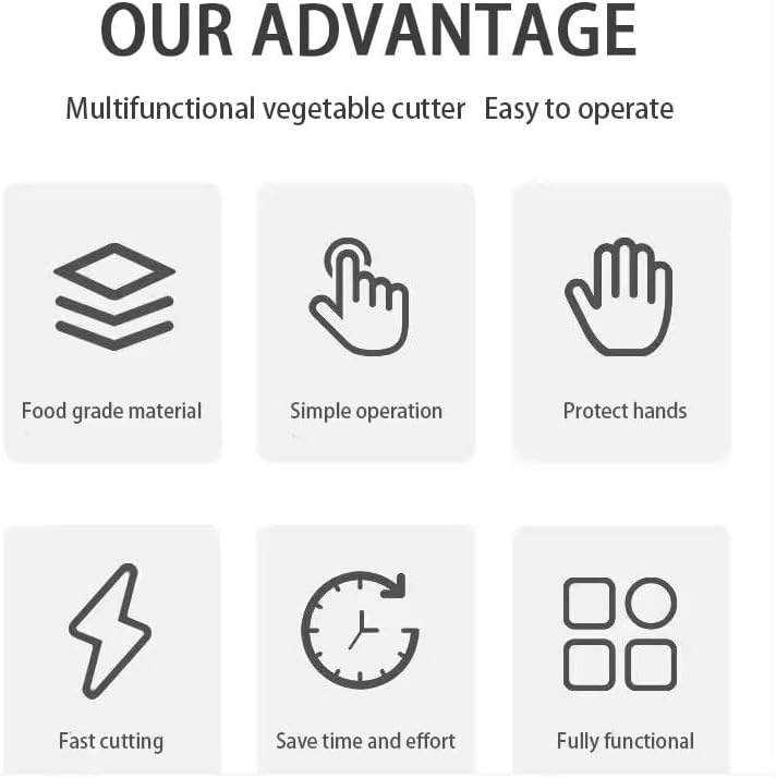 Miniatura 7 de 2025 Nuevo 18 en 1, picador de verduras, ensalada y cebolla, picador de verduras y verduras, cortador de verduras, cortador de patatas y cebolla,