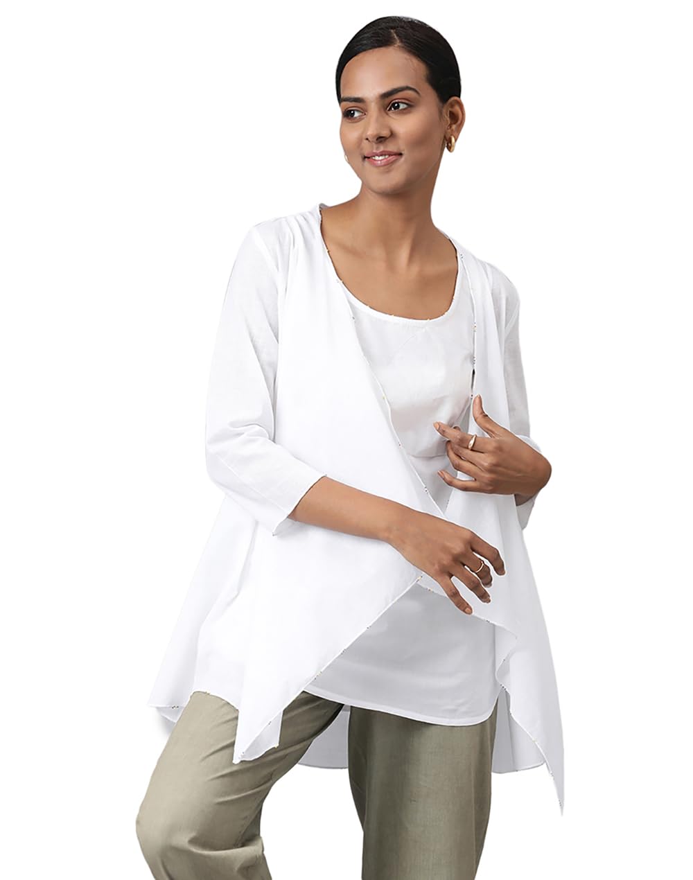 Women Embroidered 2 Piece Set Cotton-image-14