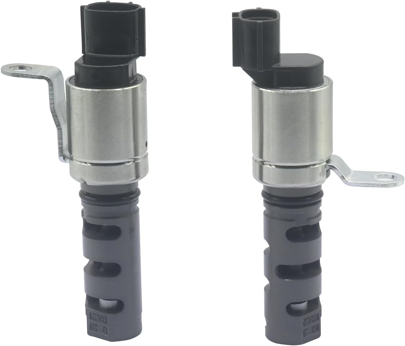 2pcs Intake and Exhaust Engine Variable Valve Timing VVT Solenoid Compatible with Toyota Tacoma L4 2.7L 17 18 19 20 21 2017-2021 Replaces 153300C010 1533075020 1533075030 153300C020 1533075040