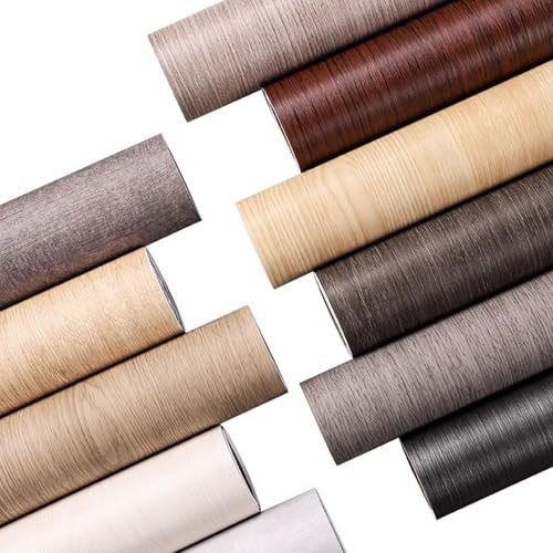 envolver encimeras de cocina, Adhesivo for muebles resistente a los arañazos for mesas, paredes, tocadores y platos - Rollo de papel tapiz de vinilo decorativo, fácil de despegar y pegar(Möbelfolie 1,