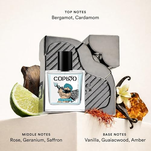 Image of WONJU Floral and Bold Perfume Set for Women and Men with Green Flora Gardenia and Hypnosis Inspired Eau De Parfum, Long Wear Fragrance Pair for All Occasions