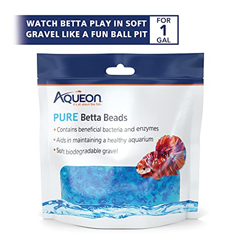 Aqueon Pure Betta Beads, Blue - Image 4