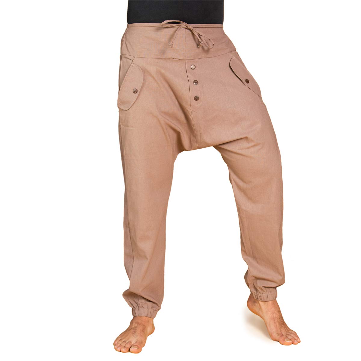 PANASIAM Yogi Pants 3 Haremshose Damen & Herren - Freizeithose Baggy Style
