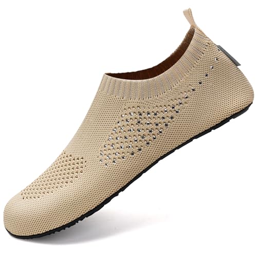 Image of WateLves Womens Barefoot Water Shoes Travel House Slippers for Indoor and Outdoor Aqua Socks for Beach Swim Surf Yoga Dancing Camping Must Haves