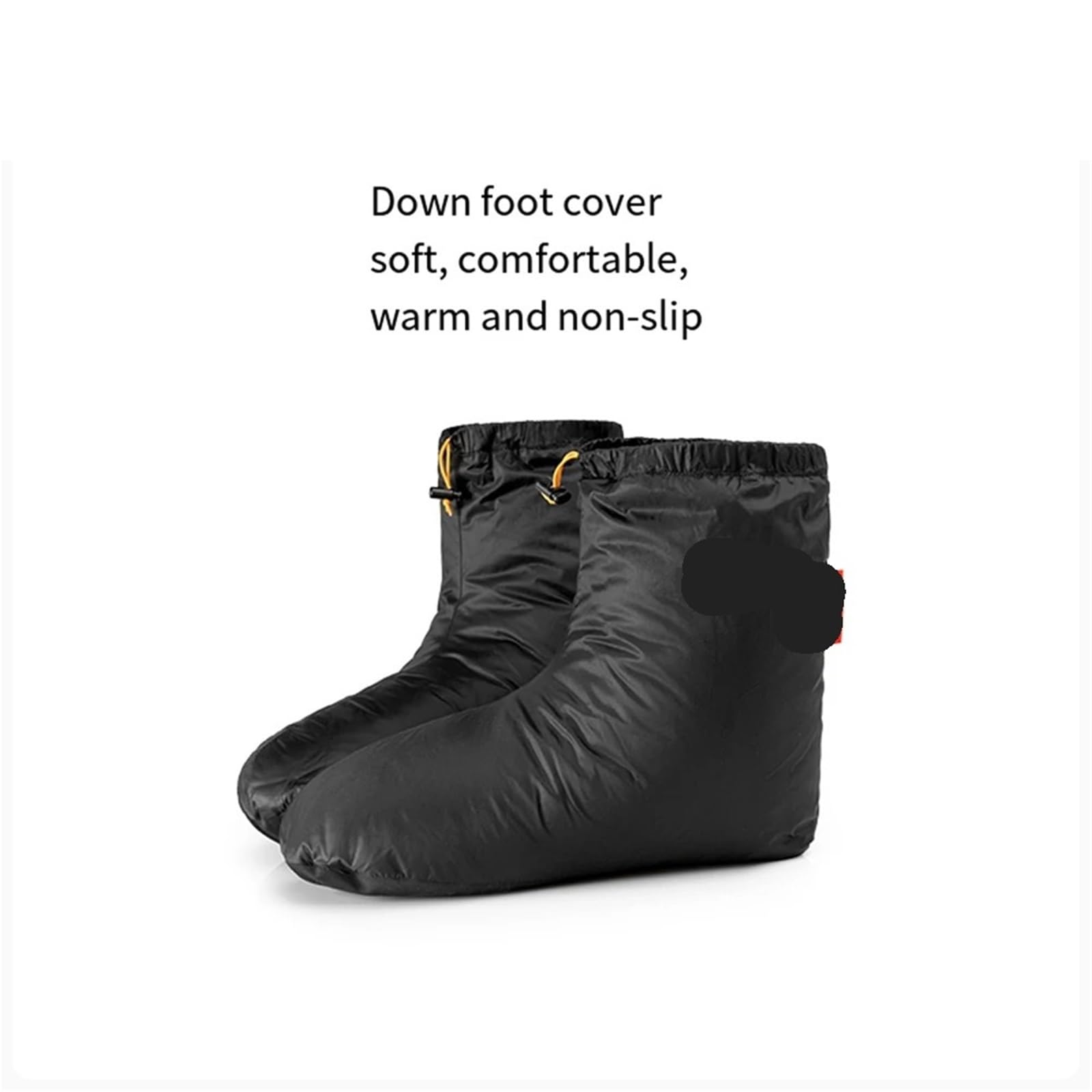 Daunenstiefel for Herren und Damen, Camping-Fußwärmer, ultraleichte wasserdichte Wintercamping-Warmstiefel für Damen und Herren