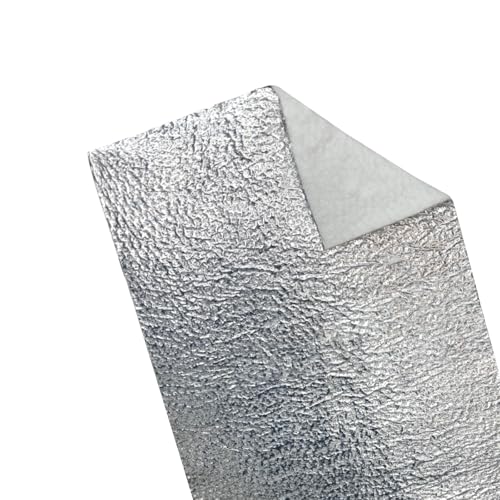 1 Roll 12 Inch x 1 Yard Heat Resistant Batting for Potholders Thermal Insulated Batting for Potholders Insulated Heat Reflective Fabric (12 Inch x 1 Yard)