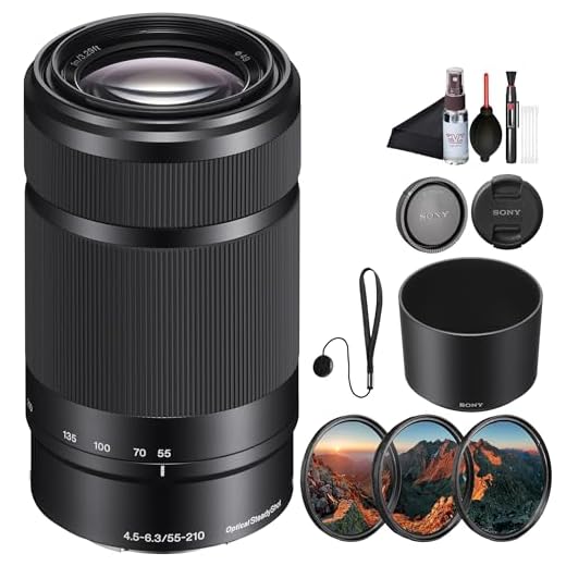 Sony E 55-210 mm Telephoto Zoom Lens