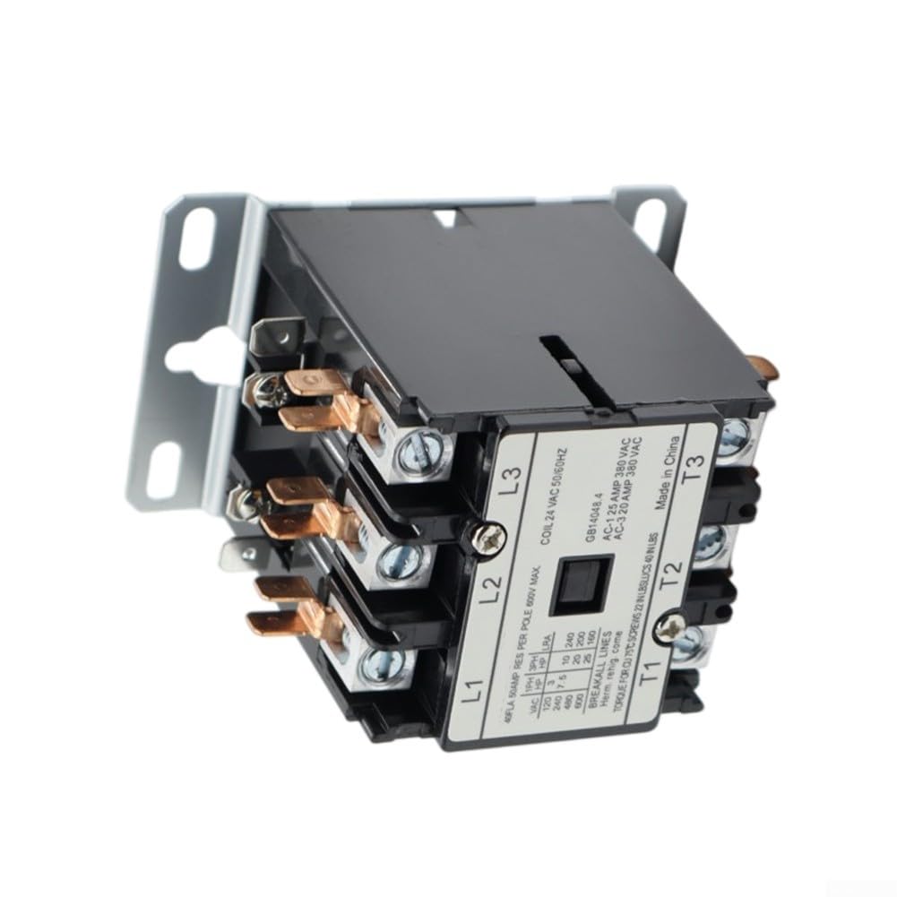 Contacteur 3 pôles 24 V 40 A AC interrupteur contact DP compresseur climatisation refroidissement