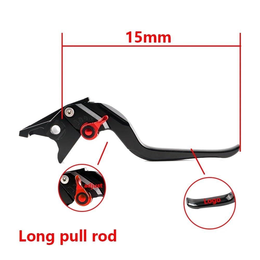 Levier d’Embrayage Leviers d'embrayage De Frein Réglables CNC pour Moto, pour Triumph Trident 800 2025–2026 + Accessoires, Levier d'embrayage De Frein