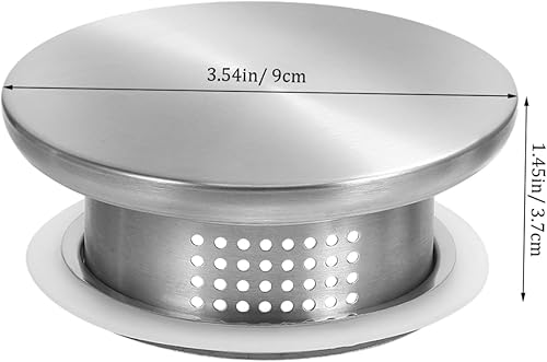 Miniatura 2 de Angoily Tapas para jarra de agua, tapas de acero inoxidable, tapa de repuesto de agua de vidrio para jarra de agua de vidrio para jarra de agua