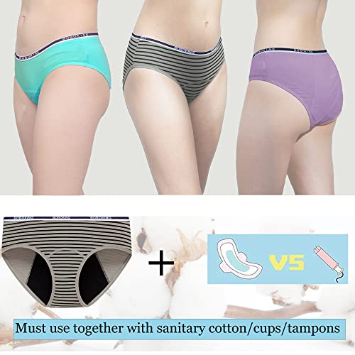 Boboking Teen Girl's Cotton Period Panties Big Girls Breathable Briefs Women Underwear4