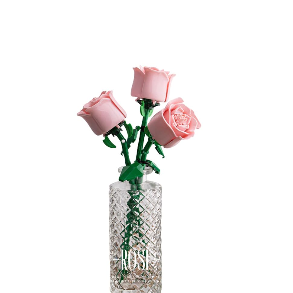 Amazon.co.jp: 立体パズル 花パズル 造花 1本 バラ 薔薇 ローズ