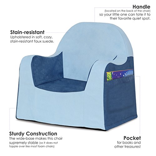 P'kolino Little Reader Chair, Light Blue #TOP1