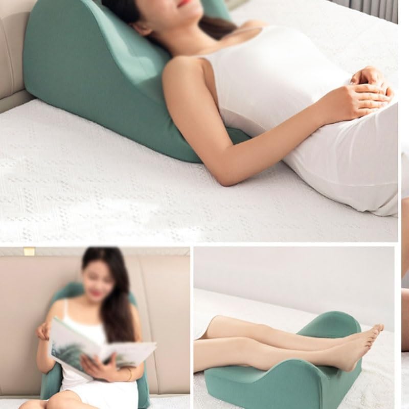 Breathable Comfortable Polyester Pillow Sofa Office Headboard Lumbar Cushion
