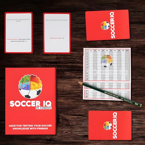 Soccer Iq 197644582419 Premier League Trivia Card Game – 150 Questions About Premier League History, Crazy Moments & Insane Records – Soccer Cards 2024-2025 thumb #7