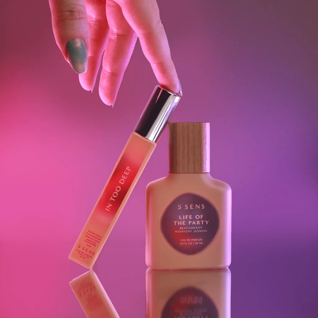 5 SENS Mood Mix Eau de Parfum Gift Set – Life of the Party (30ML) & In Too Deep (10ML) – Bold & Subtle Fragrance Duo for Men & Women – Travel Size Included - Image 6