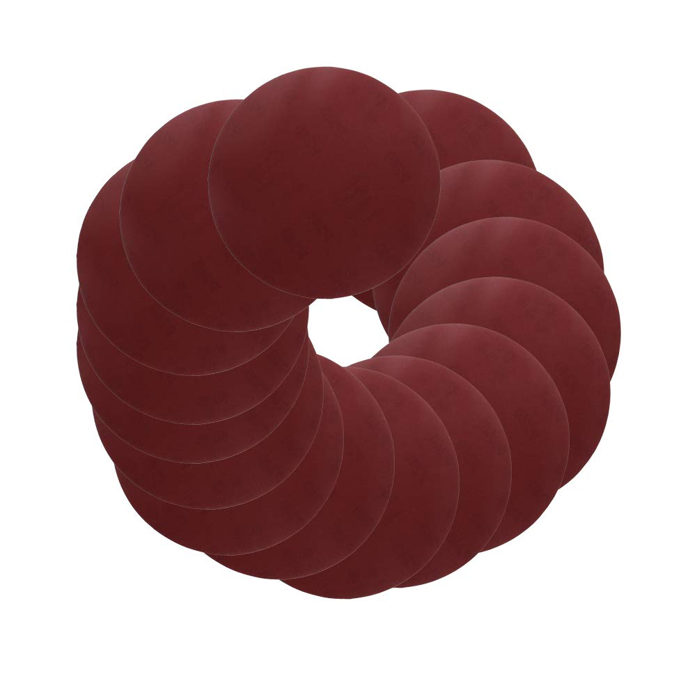 Utoolmart PSA Sanding Discs, 8-inch Self Stick Adhesive Back Sandpaper, 240 Grits No-Hole Aluminum Oxide Sanding Paper, for Random Orbital Sander,