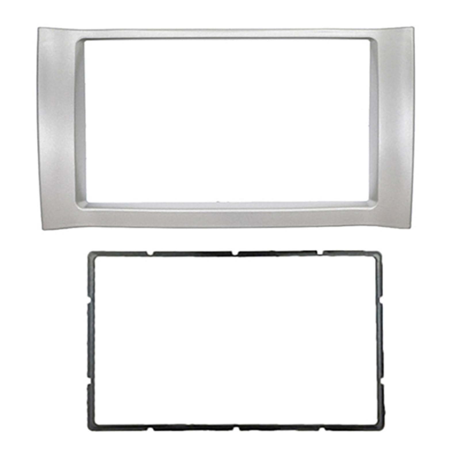 JKELPV Car Radio Frame Kit Fit For CHERY Kimo (A1) J1 Stereo Fascias Panel Dash Mount Installation Car DVD Frame Kit 2Din Car Fascia Radio adapter
