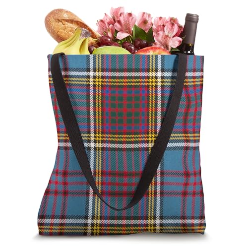 Bolso Tote Scottish Clan Anderson Modern Tartan miniatura 4