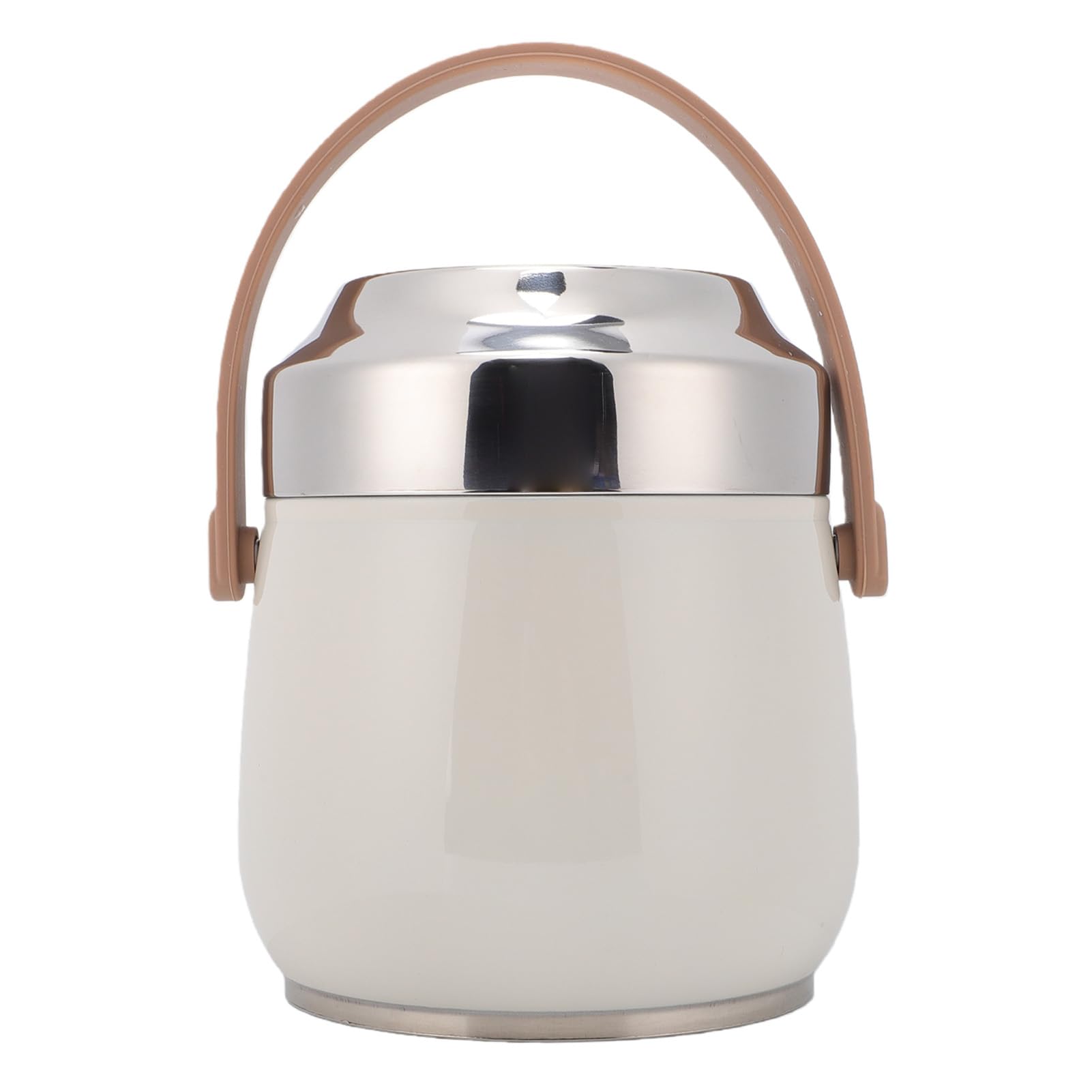 Tnfeeon Tragbares -Lunchglas, Isolierter Lebensmittelbehälter aus Edelstahl, Hält Mahlzeiten Warm, 580 Ml Fassungsvermögen, für Büroangestellte, Schulpicknick, Leichtes Design mit Mehreren Fächern