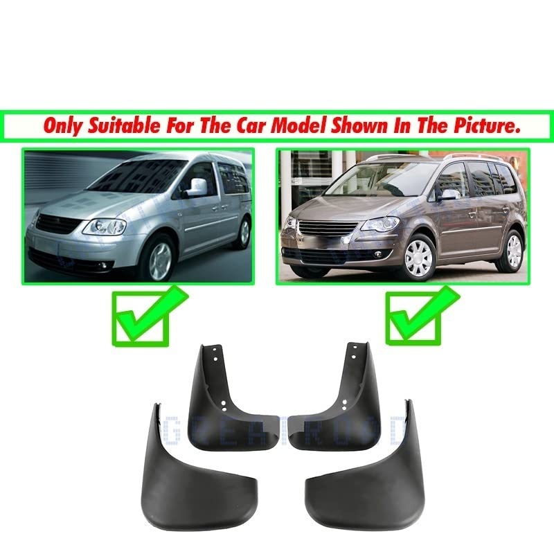 Bavettes de protection VW Touran Caddy contre impacts de gravillons et boue - 4