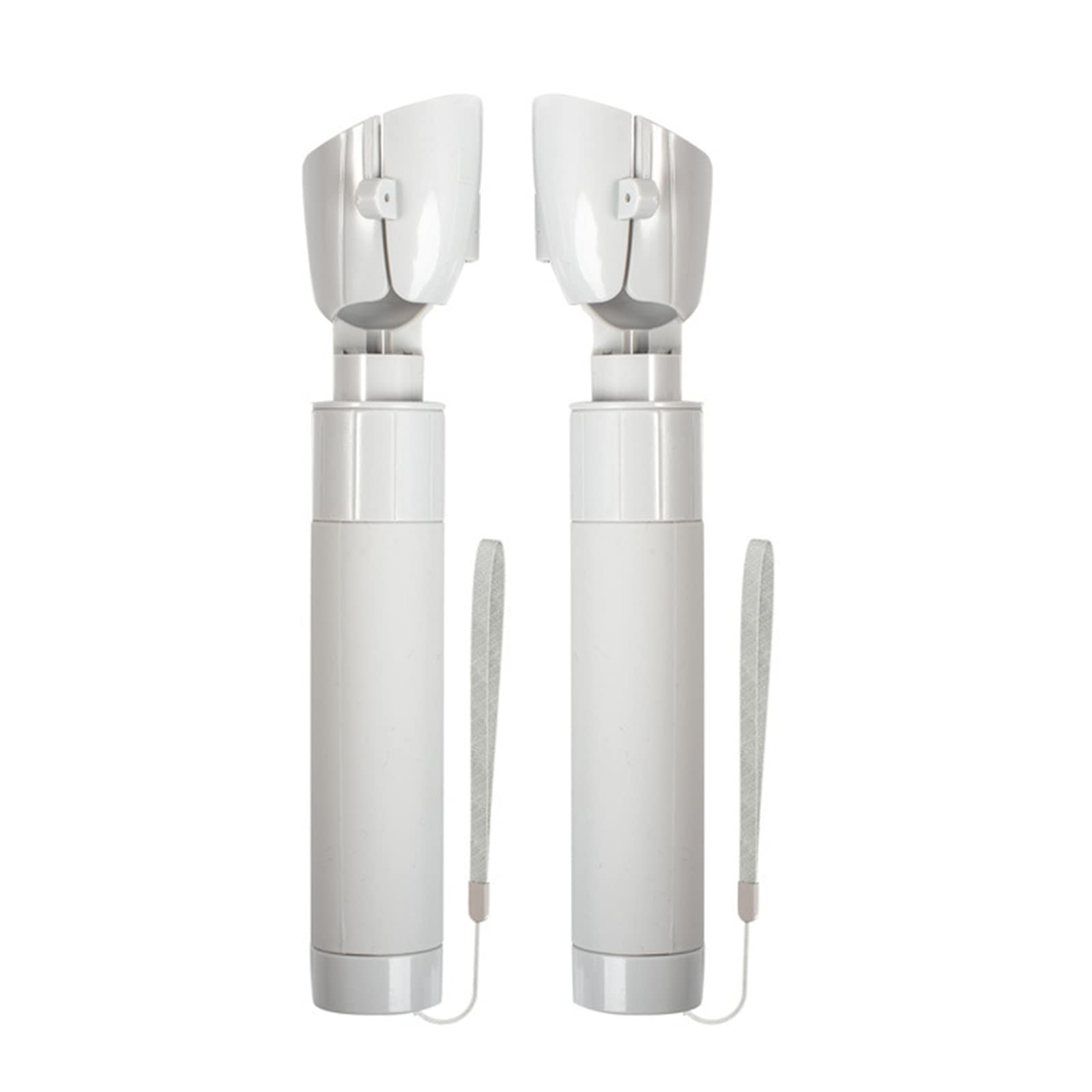 PGthree VR Golf Club Handle Accessories for 4 VR Headset Controllers VR Golf Grips for Indoor and outdoor Play Attachments White