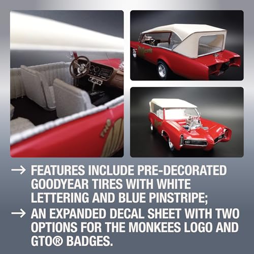 MPC Monkeemobile TV Car Kit 1:25 escala miniatura 3
