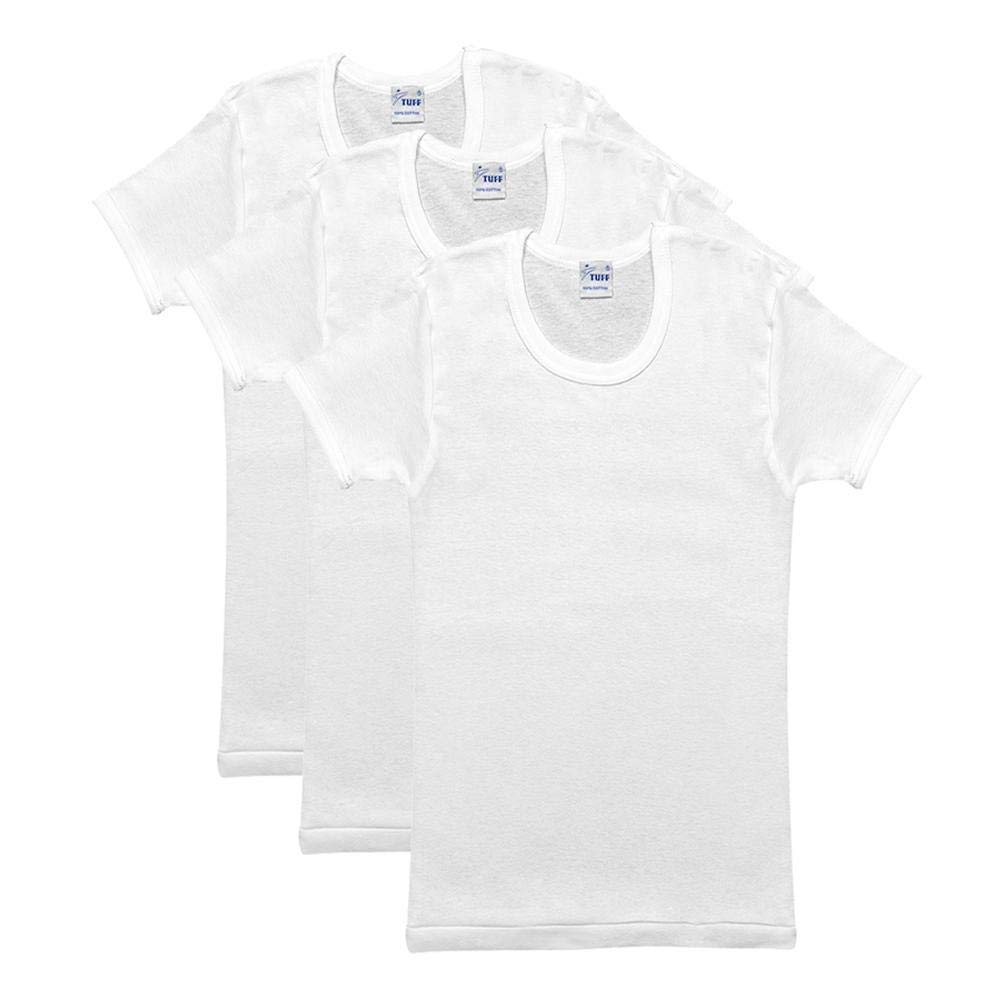 TUFFBoys Set of 3 Under Shirt - White