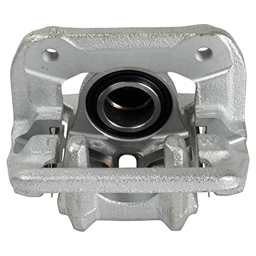 Image of TRQ Rear Brake Caliper Set Zinc Coated Hardware Brackets Compatible with 2005-2006 Honda CR-V