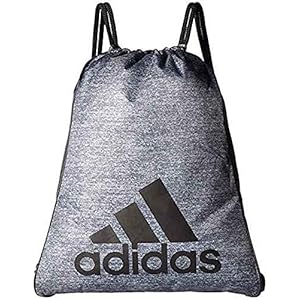 adidas Tournament 3 Sackpack, Jersey Onix Grey/Black, One Size