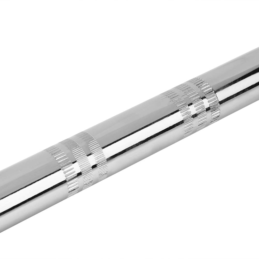 KIMISS Manubrio per moto in ferro 7/8 pollici 22MM Drag Bar Manubrio nero argento(Argento)