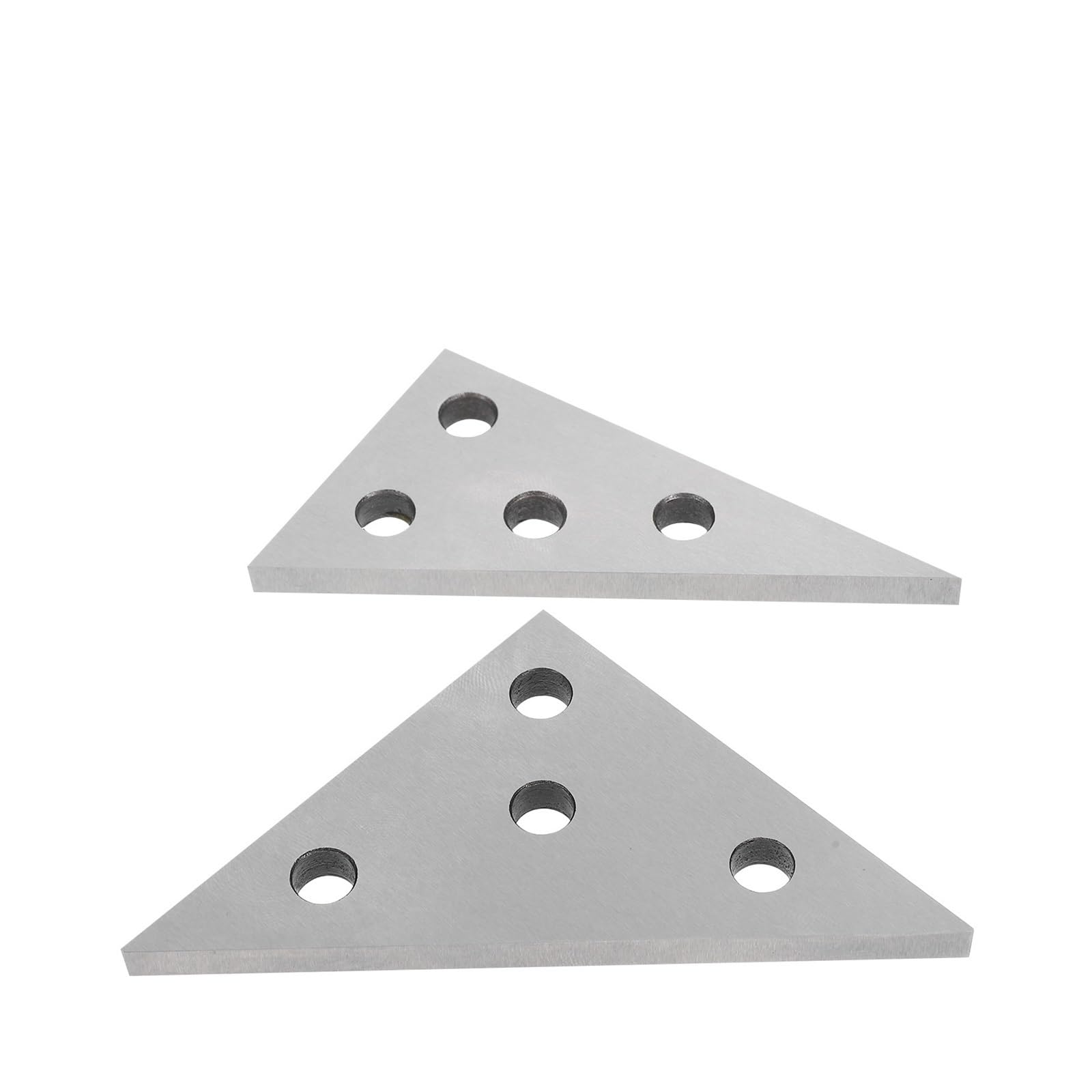 Drauxi 30/40 2Pcs Precision Angle Gauge Blocks Set Triangle Machinist Tool Multi Angle Calibration Ruler Lathes Milling Ground Inspection Machinists And Metalworkers
