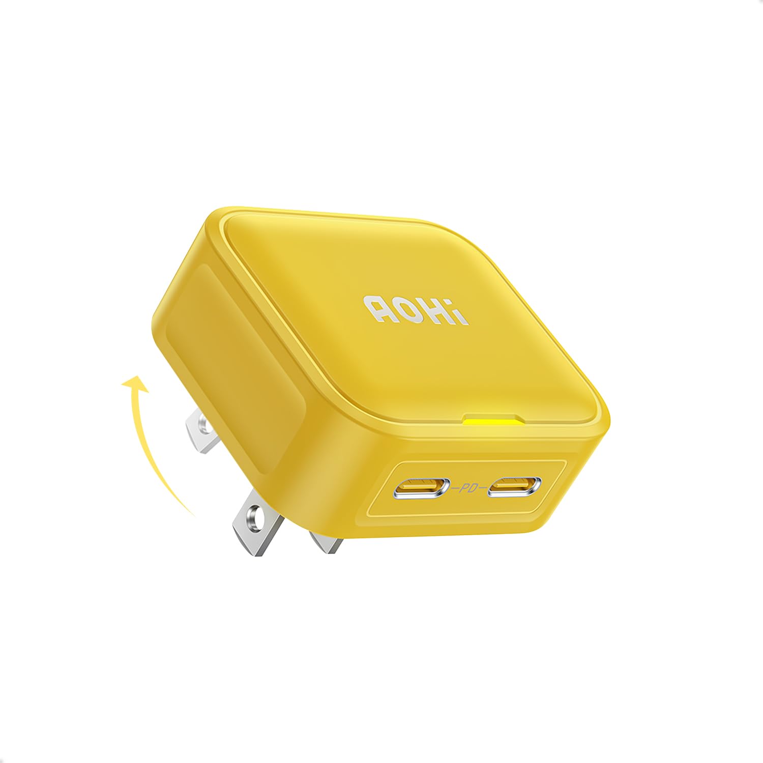 Amazon.co.jp: AOHI 充電器 Type-C 40W 【Gan+搭載(超小型・高効率充電 