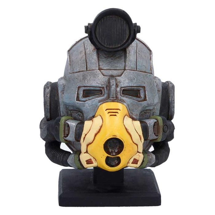 Figurine Fallout Excavator Power Armour casque de collection en résine Nemesis Now 14cm