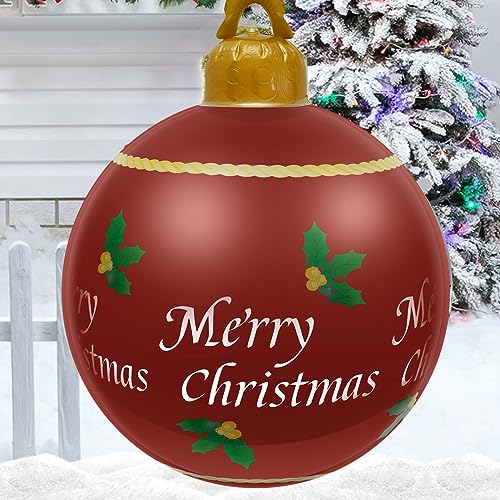 Weihnachtskugeln,60×80 cm,Outdoor Weihnachten aufblasbare Ball...