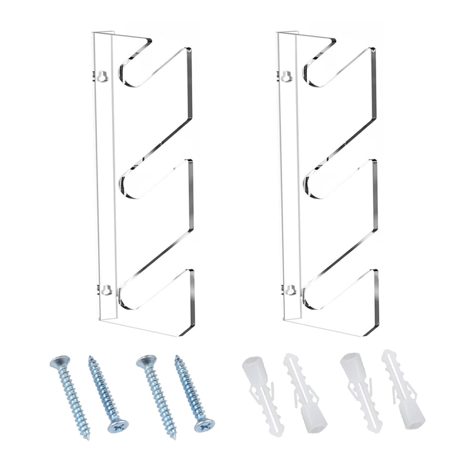 UJEAVETTE Skateboard Rack Load Bearing Acrylic Snowboard Holder for Garage Skateboards 3 Layer-picture-9